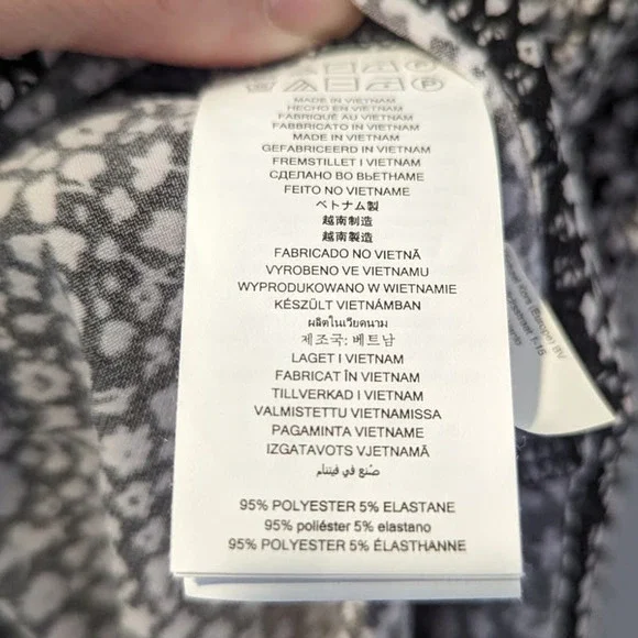 Michael Kors Black White Floral Knee Length Summer Dress - Picture 7 of 7